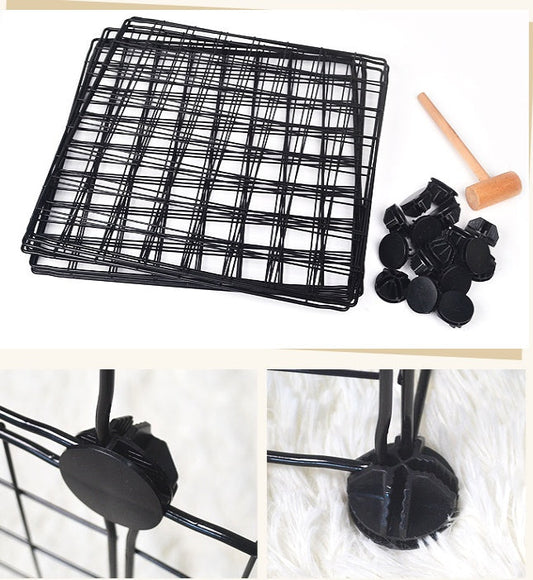 Heavy-Duty Dog & Pet Safety Barrier Fence | Expandable & Secure Enclosure