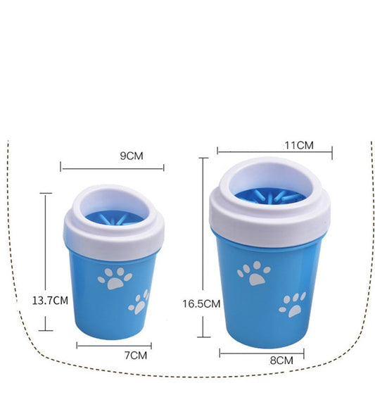 Quick Clean Pet Paw Washer | Silicone Dog Foot Scrubber Tool