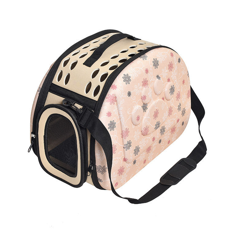 Large Dog & Cat Straddle Bag | Folding, Breathable Fashion Pet Backpack
