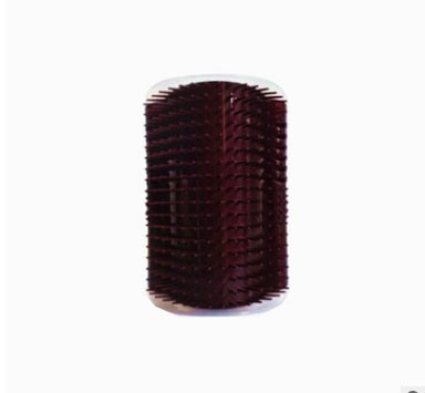 Wall-Mounted Cat Grooming Tool | Corner Rubbing Massager Brush Device
