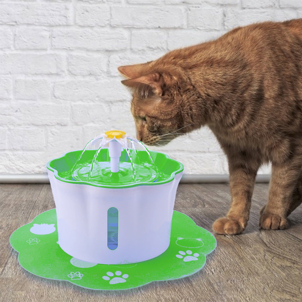 Quiet Pet Water Feeding Machine | Circulating Filtered Water Fountain