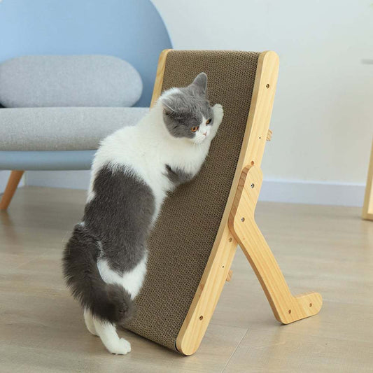 Innovative Cat Scratcher Bed | Vertical Grinding Claw Toy with Replaceable Core