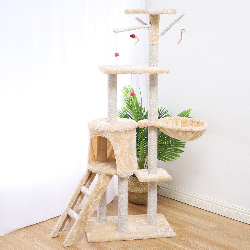 Multi-Level Cat Climber House | Indoor Cat Tree Condo & Activity Tower