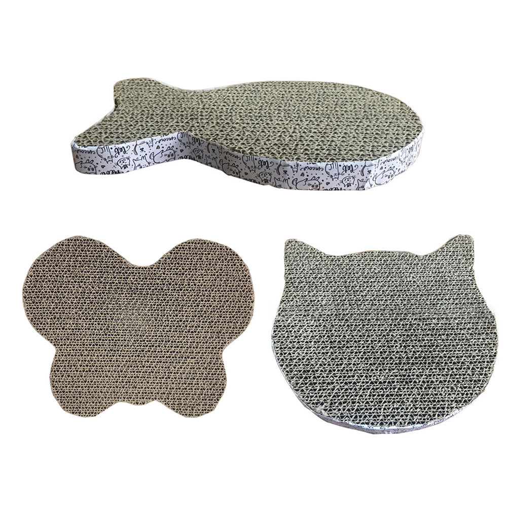 Cardboard Cat Scratcher Pad | Fun & Engaging Claw Grinding Toy
