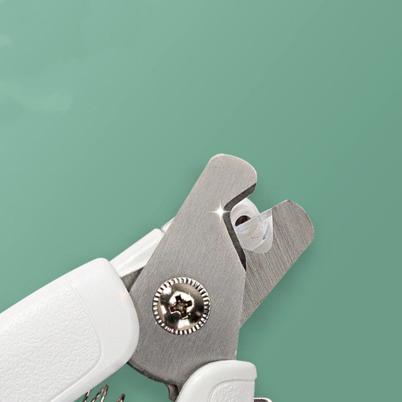 Professional Pet Nail Clippers with LED Light | Safety Trimmer Tool for Dogs & Cats